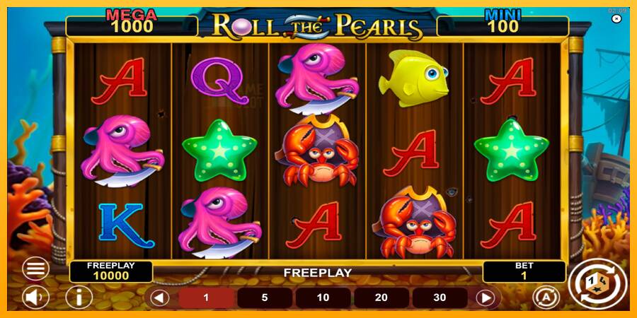 Roll The Pearls Hold & Win automat për para të vërteta, foto 2