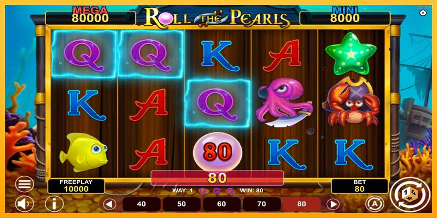 Roll The Pearls Hold & Win automat për para të vërteta, foto 3