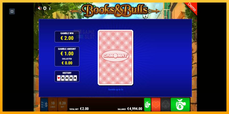 Books Bulls automat për para të vërteta, foto 4