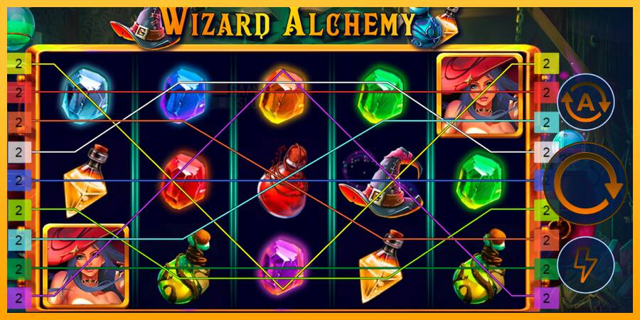 Wizard Alchemy automat për para të vërteta, foto 2