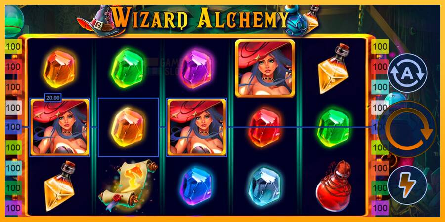 Wizard Alchemy automat për para të vërteta, foto 4