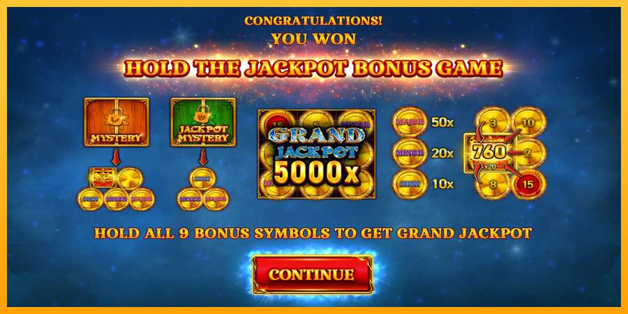 9 Coins Grand Diamond Edition Halloween Jackpots automat për para të vërteta, foto 3