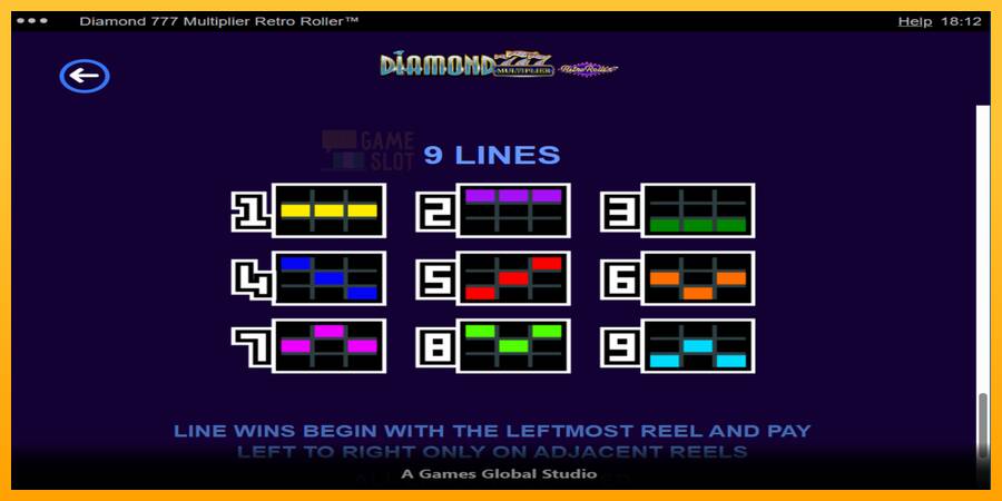 Diamond 777 Multiplier Retro Roller automat për para të vërteta, foto 7