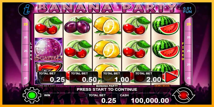 Banana Party automat për para të vërteta, foto 1