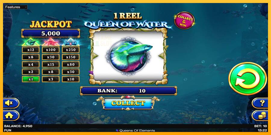 1 Reel Queen of Water automat për para të vërteta, foto 4