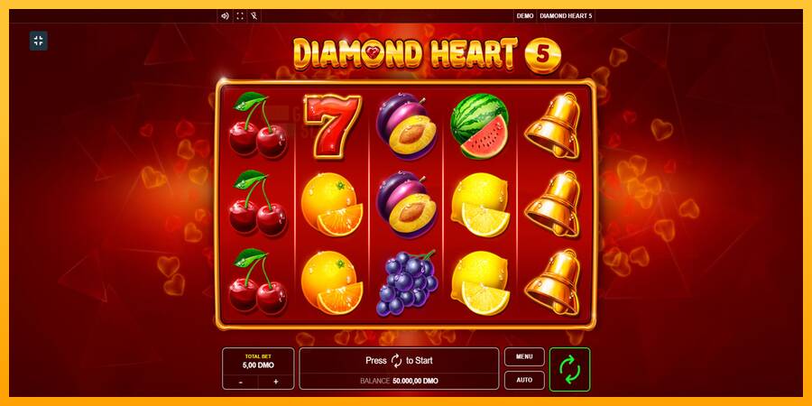 Diamond Heart 5 automat për para të vërteta, foto 1