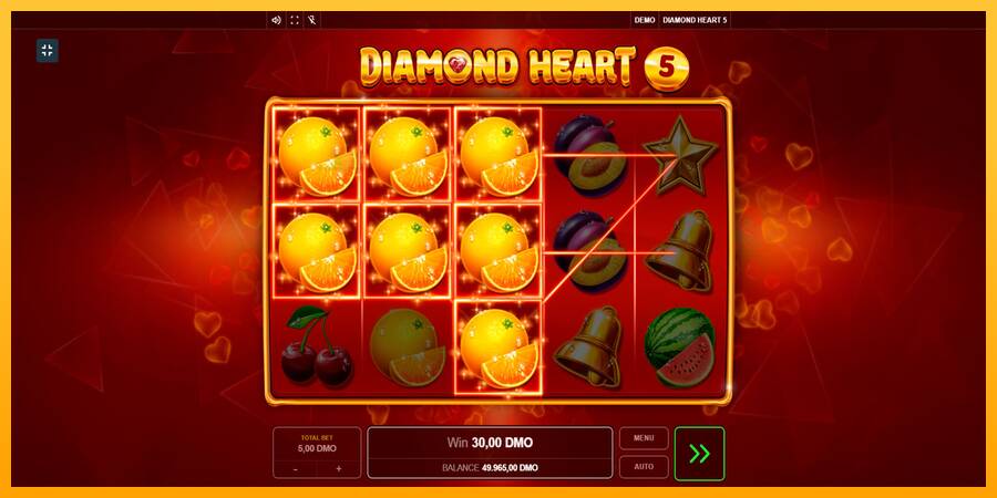 Diamond Heart 5 automat për para të vërteta, foto 3