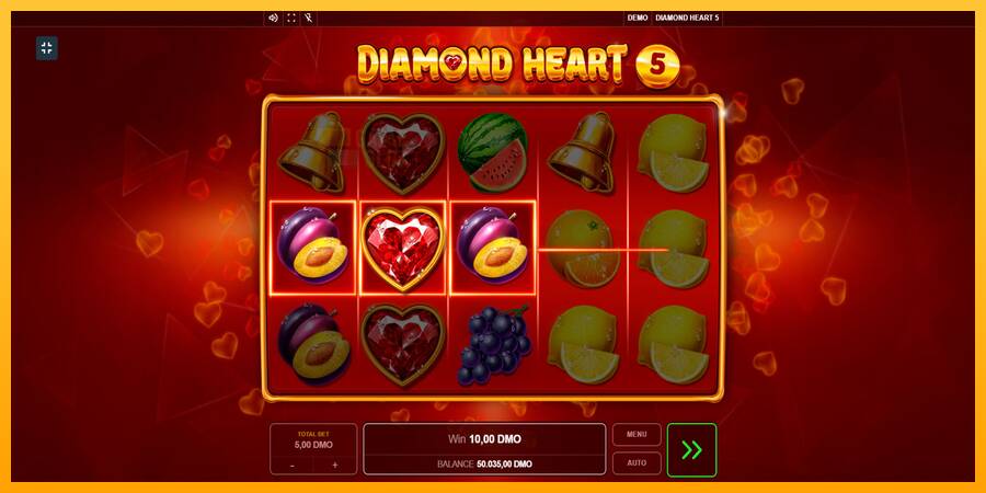 Diamond Heart 5 automat për para të vërteta, foto 5