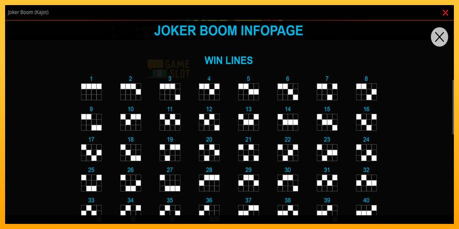 Joker Boom automat për para të vërteta, foto 3