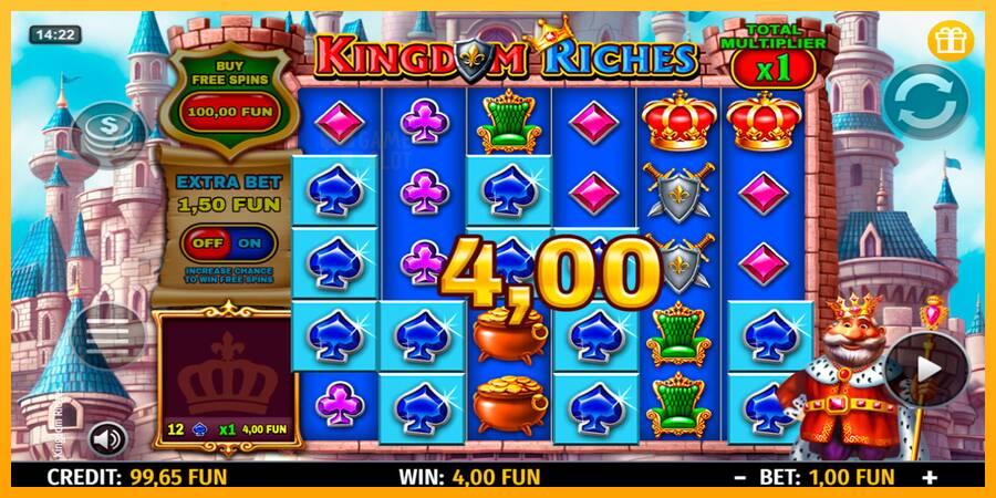 Kingdom Riches automat për para të vërteta, foto 4