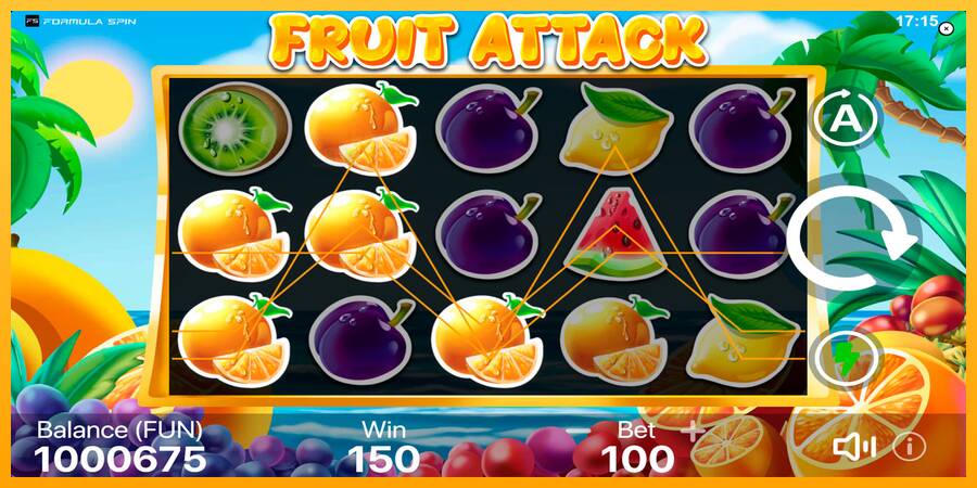 Fruit Attack automat për para të vërteta, foto 2