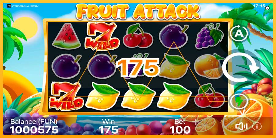 Fruit Attack automat për para të vërteta, foto 5