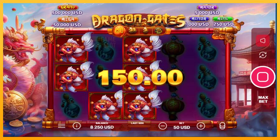 Dragon Gates automat për para të vërteta, foto 3