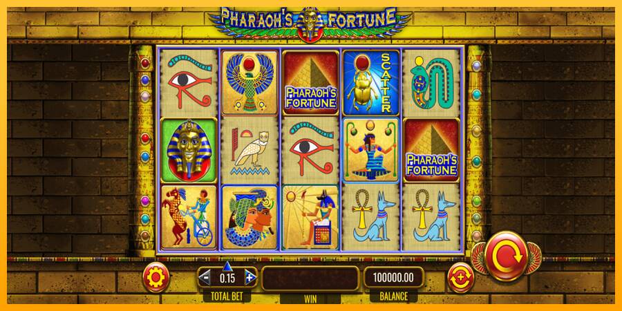 Pharaohs Fortune automat për para të vërteta, foto 2