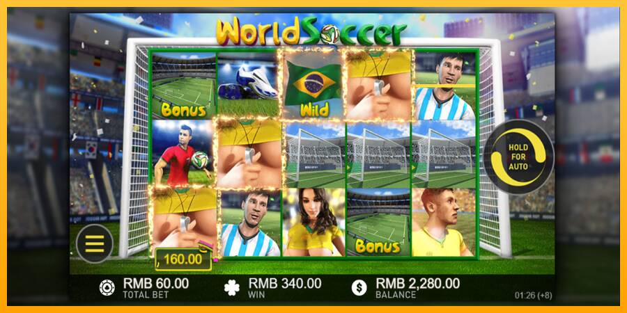 World Soccer Slot automat për para të vërteta, foto 3