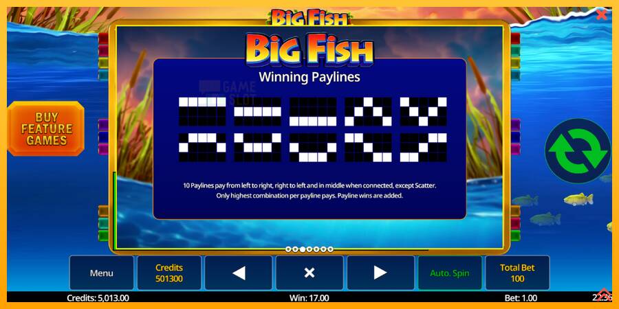 Big Fish automat për para të vërteta, foto 6