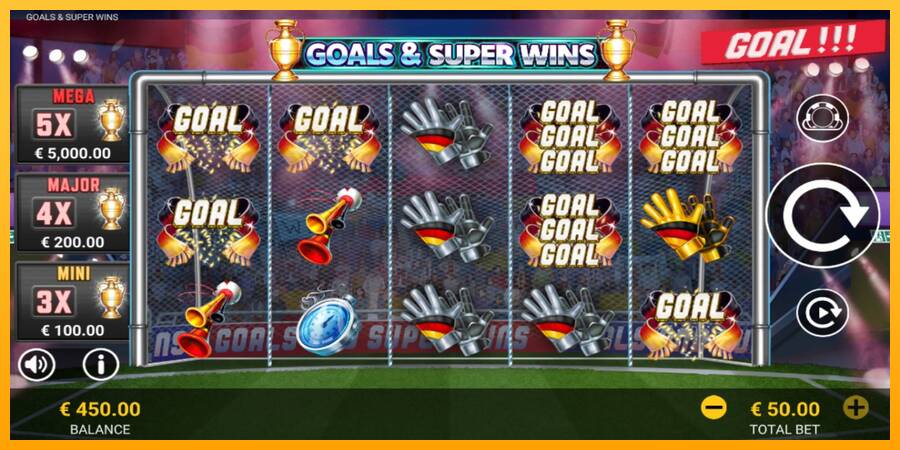 Goals & Super Wins automat për para të vërteta, foto 2