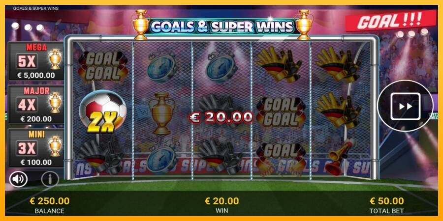 Goals & Super Wins automat për para të vërteta, foto 3