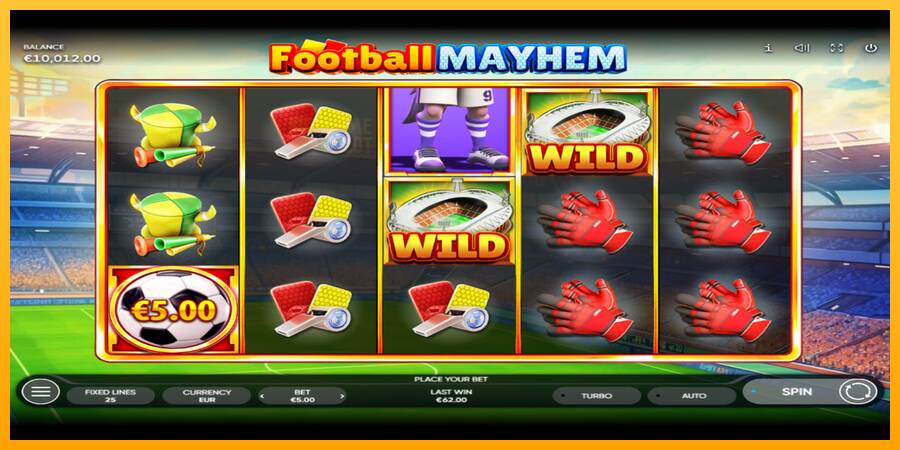 Football Mayhem automat për para të vërteta, foto 2