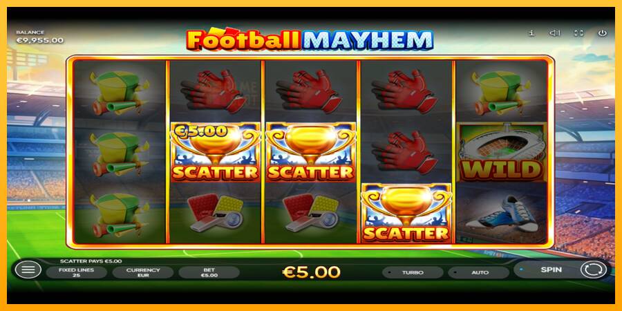 Football Mayhem automat për para të vërteta, foto 3