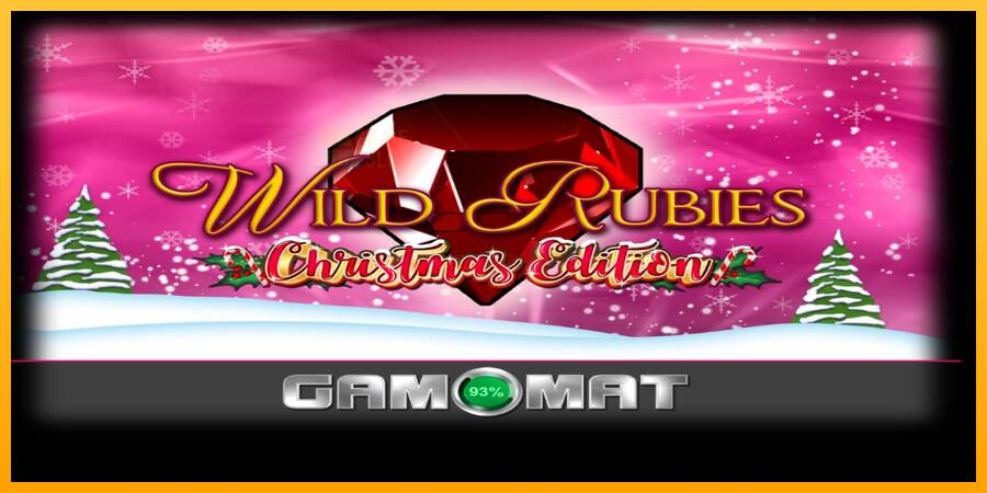 Wild Rubies Сhristmas Edition automat për para të vërteta, foto 1