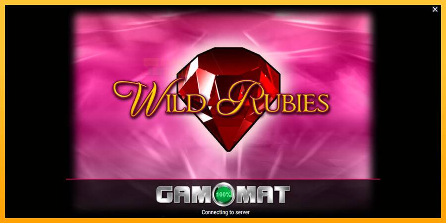 Wild Rubies automat për para të vërteta, foto 1