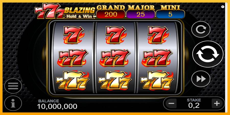 777 Blazing Hold & Win automat për para të vërteta, foto 1