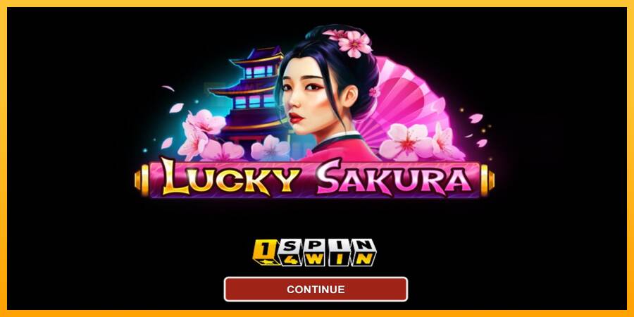 Lucky Sakura Win Spins automat për para të vërteta, foto 1