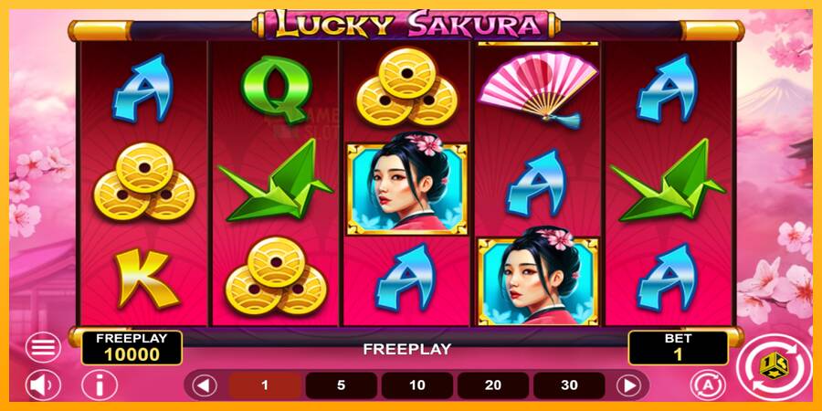 Lucky Sakura Win Spins automat për para të vërteta, foto 2