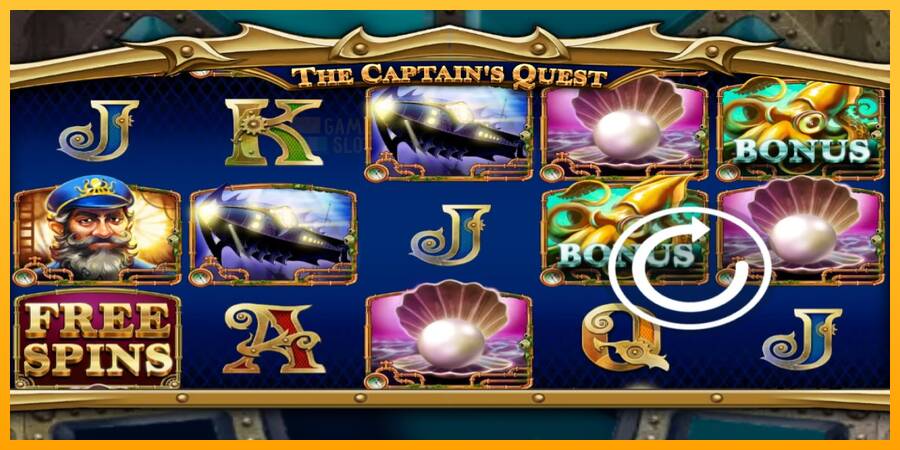 The Captains Quest automat për para të vërteta, foto 1