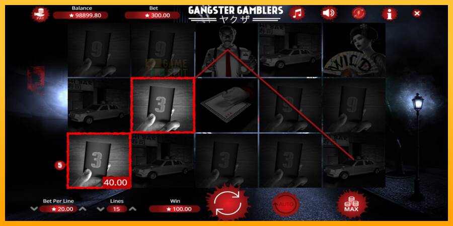 Gangster Gamblers automat për para të vërteta, foto 3