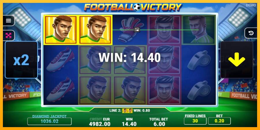 Football Victory automat për para të vërteta, foto 3