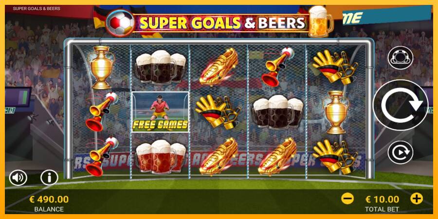 Super Goals & Beers automat për para të vërteta, foto 2