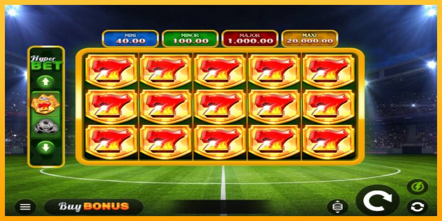 Football Blast Hold and Win automat për para të vërteta, foto 1