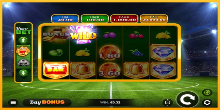 Football Blast Hold and Win automat për para të vërteta, foto 2