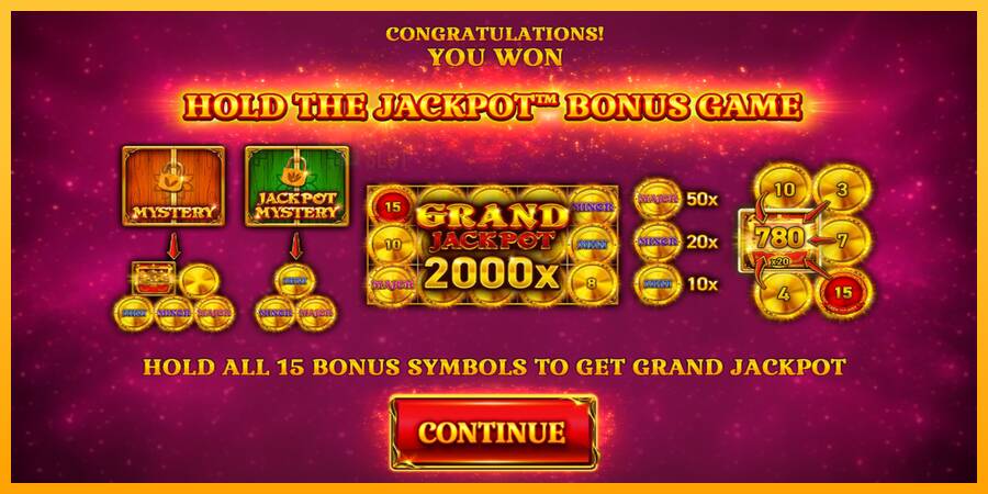 15 Coins Grand Gold Edition Score The Jackpot automat për para të vërteta, foto 3