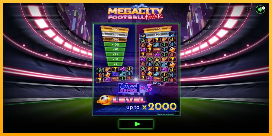 Megacity Football Fever automat për para të vërteta, foto 2