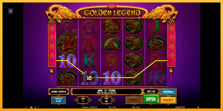 Golden Legend automat për para të vërteta, foto 3