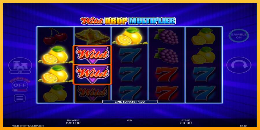 Wild Drop Multiplier automat për para të vërteta, foto 3