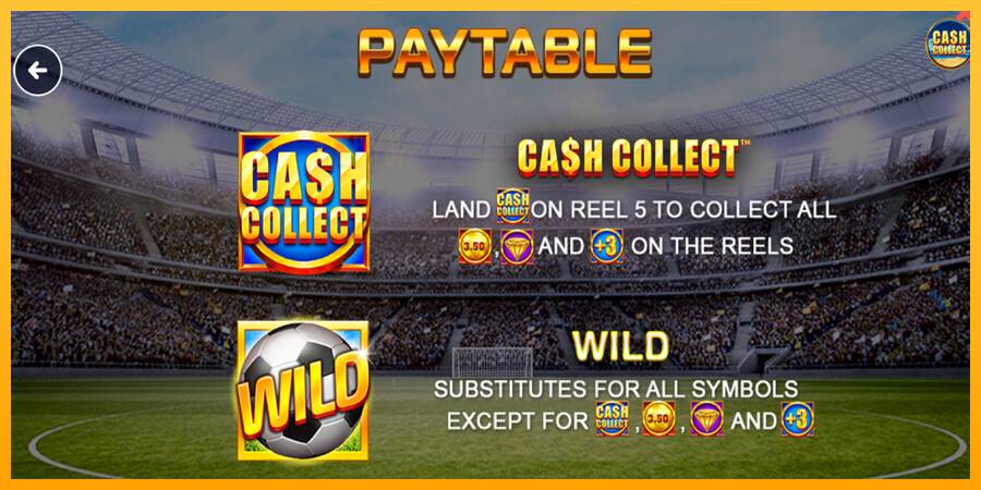 Football Cash Collect PowerPlay Jackpot automat për para të vërteta, foto 5