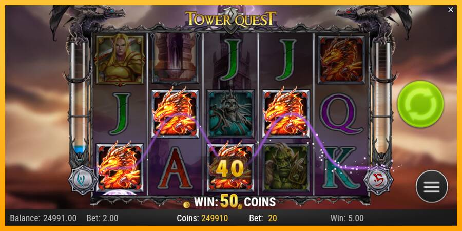 Tower Quest automat për para të vërteta, foto 3