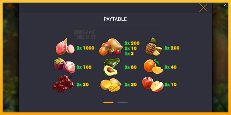 Fruitilicious automat për para të vërteta, foto 5