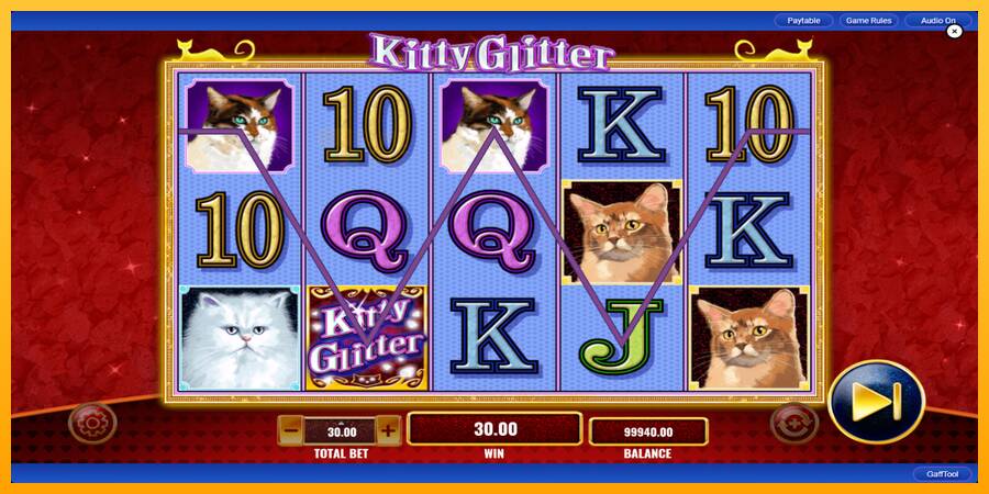 Kitty Glitter automat për para të vërteta, foto 3