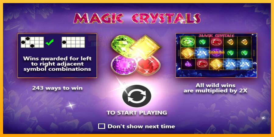 Magic Crystals automat për para të vërteta, foto 1