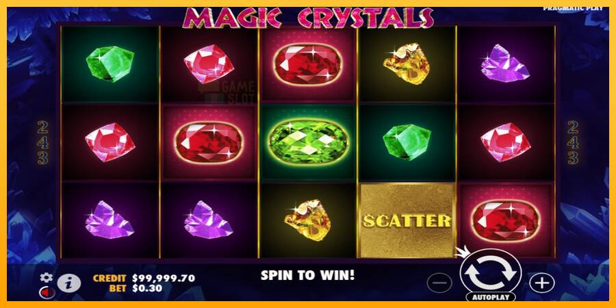 Magic Crystals automat për para të vërteta, foto 2