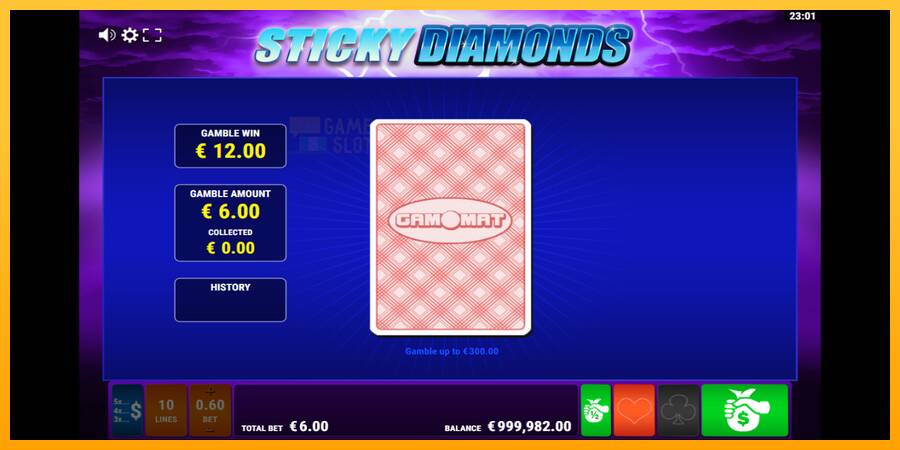 Sticky Diamonds automat për para të vërteta, foto 3