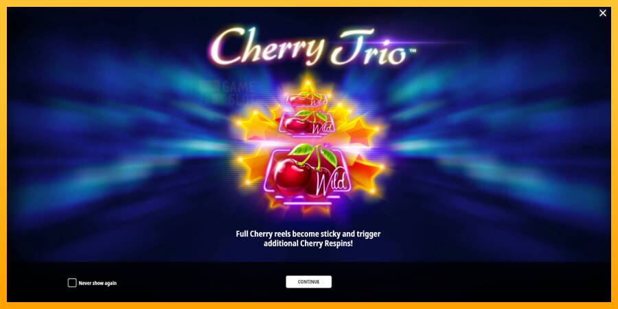 Cherry Trio automat për para të vërteta, foto 1