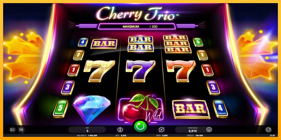 Cherry Trio automat për para të vërteta, foto 2