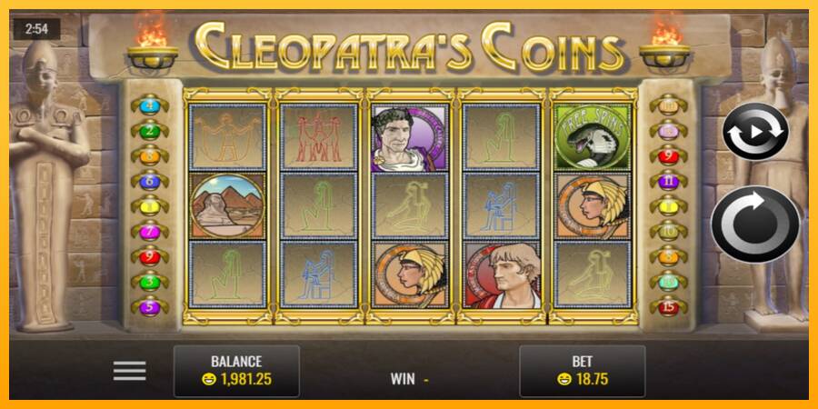 Cleopatra’s Coins automat për para të vërteta, foto 1