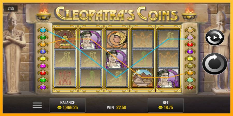 Cleopatra’s Coins automat për para të vërteta, foto 2